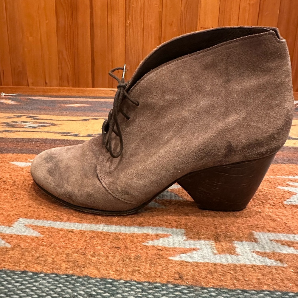 Coclico Suede Ankle Boots - Gray